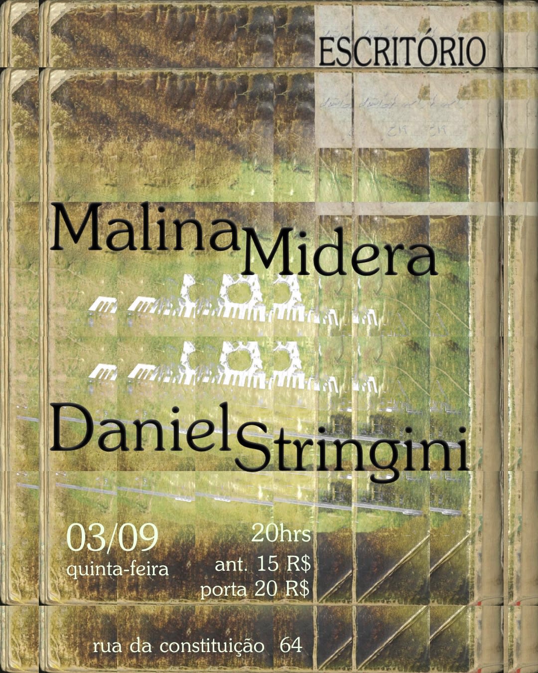 Malina Midera E Daniel Stringini No Escritório Cover