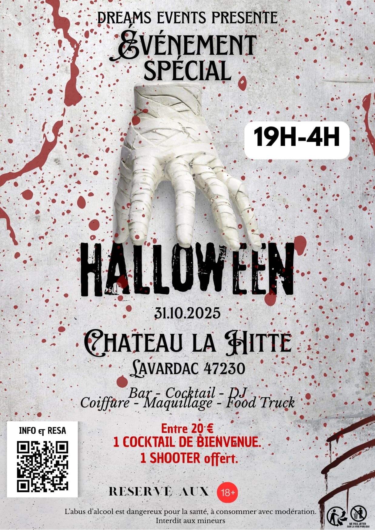Evènement Spécial Halloween. Cover