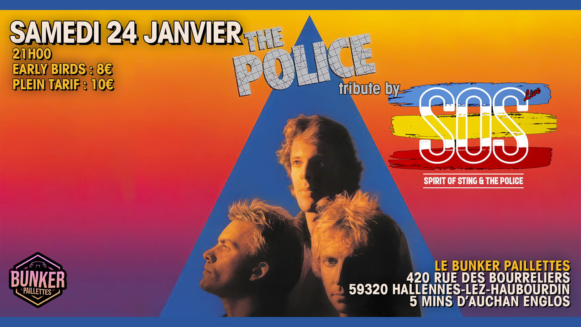 Sos Live _ Tribute To Sting & The Police Cover