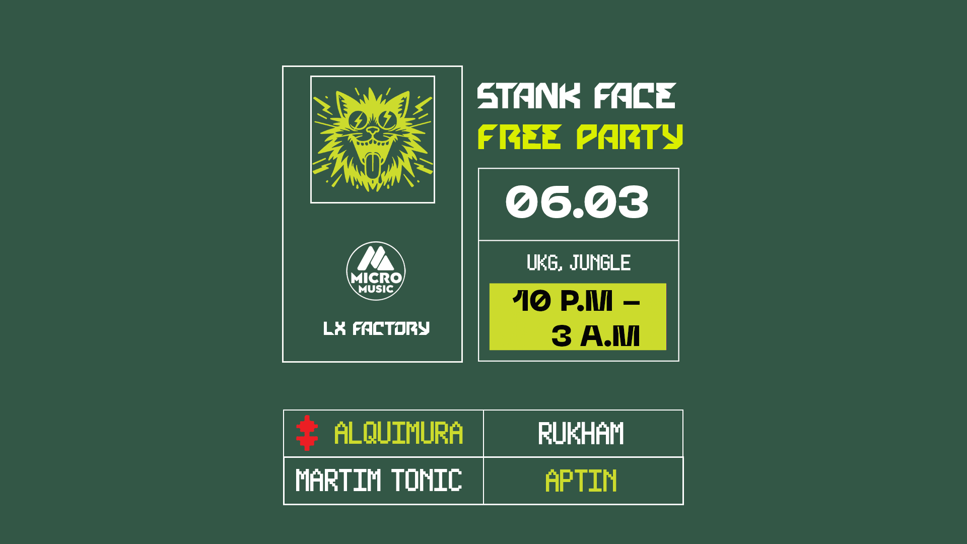 Stank Face @ Micro Music Club Cover