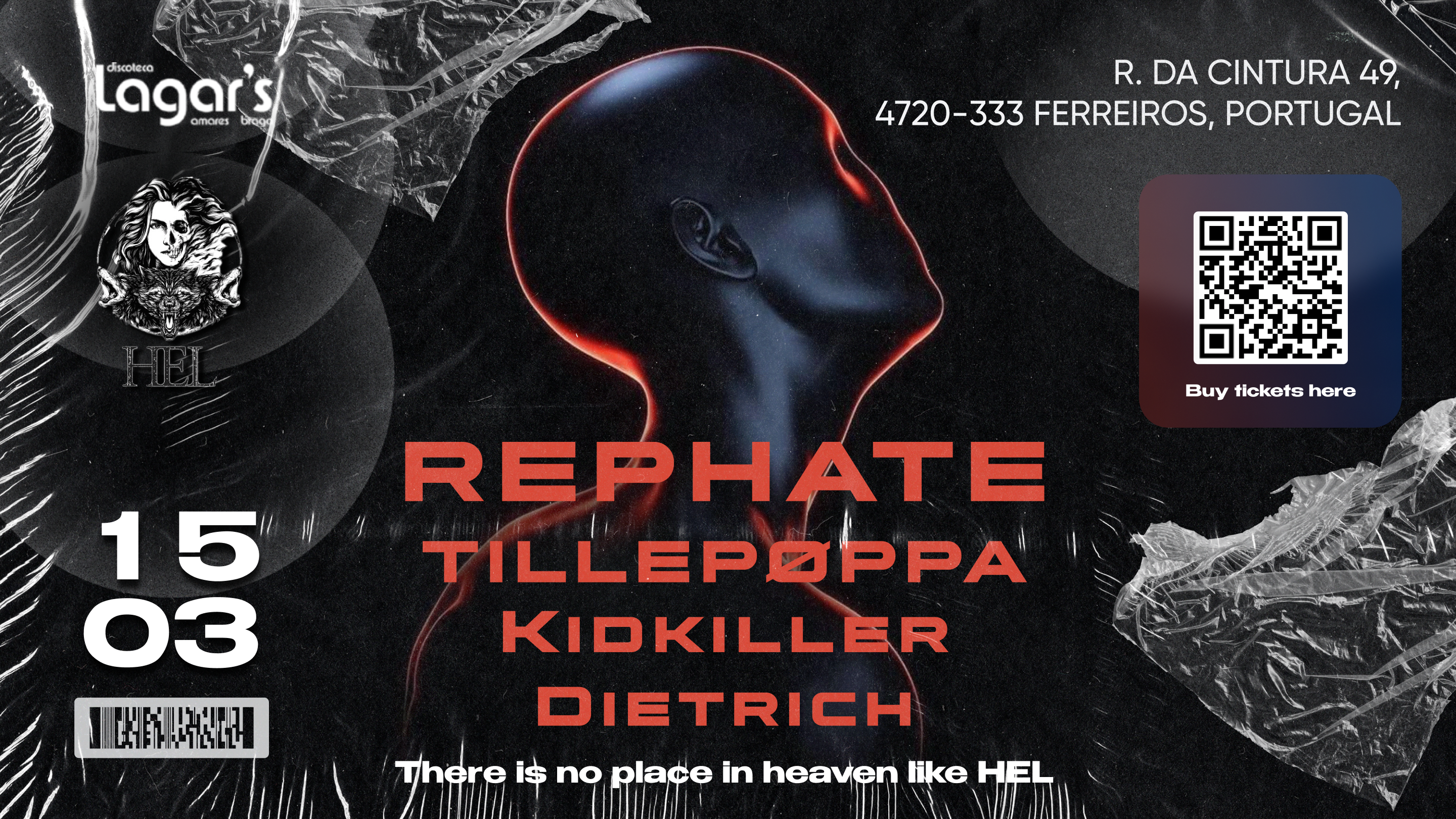 Hel Presents: Rephate X Kidkiller X Tillepøppa X Dietrich Cover