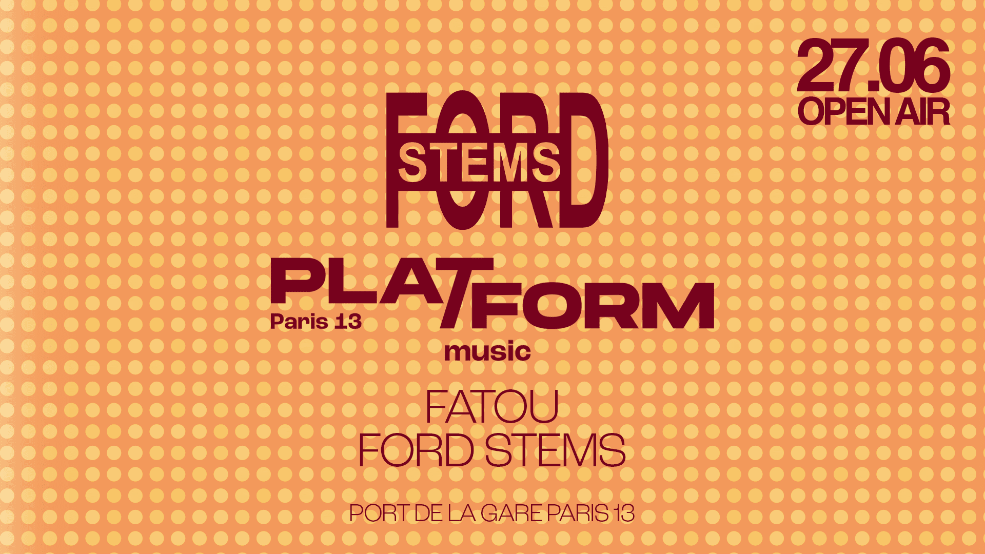 Open Air (Free) • Ford Stems & Friends W/ Fatou Cover