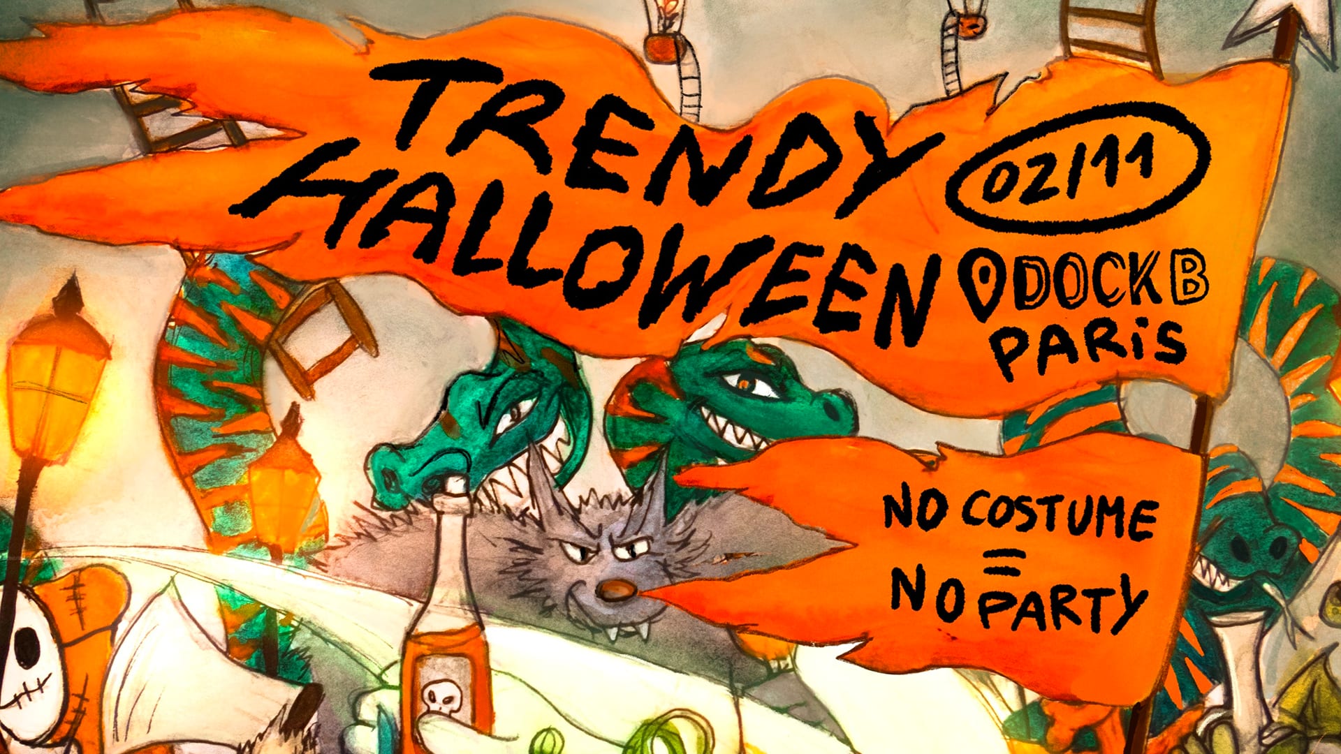 Trendy: Halloween Party Cover