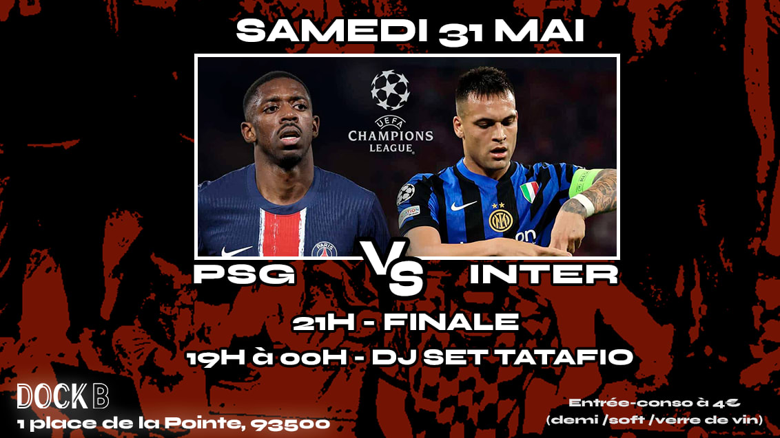 Finale Champions League : Psg - Inter Milan Cover
