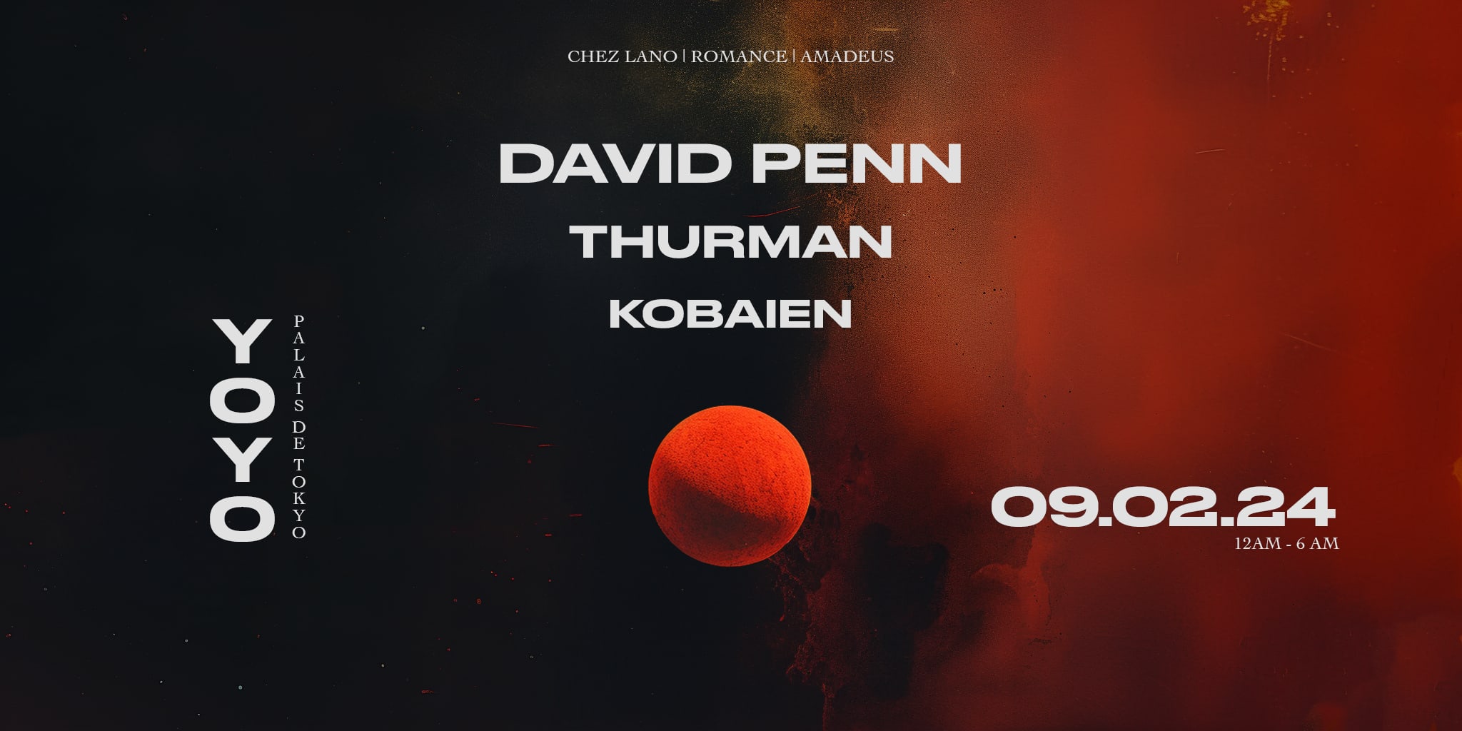 Chez Lano @Yoyo W/ David Penn | Thurman | Kobaien Cover