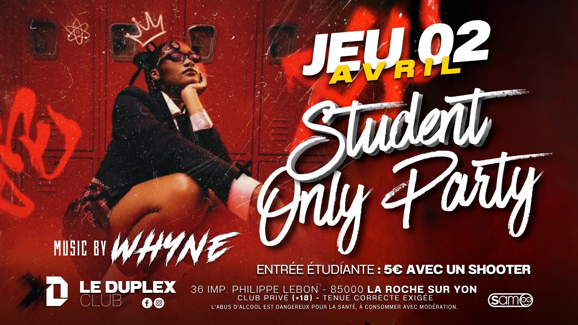 Student Only Party Cover