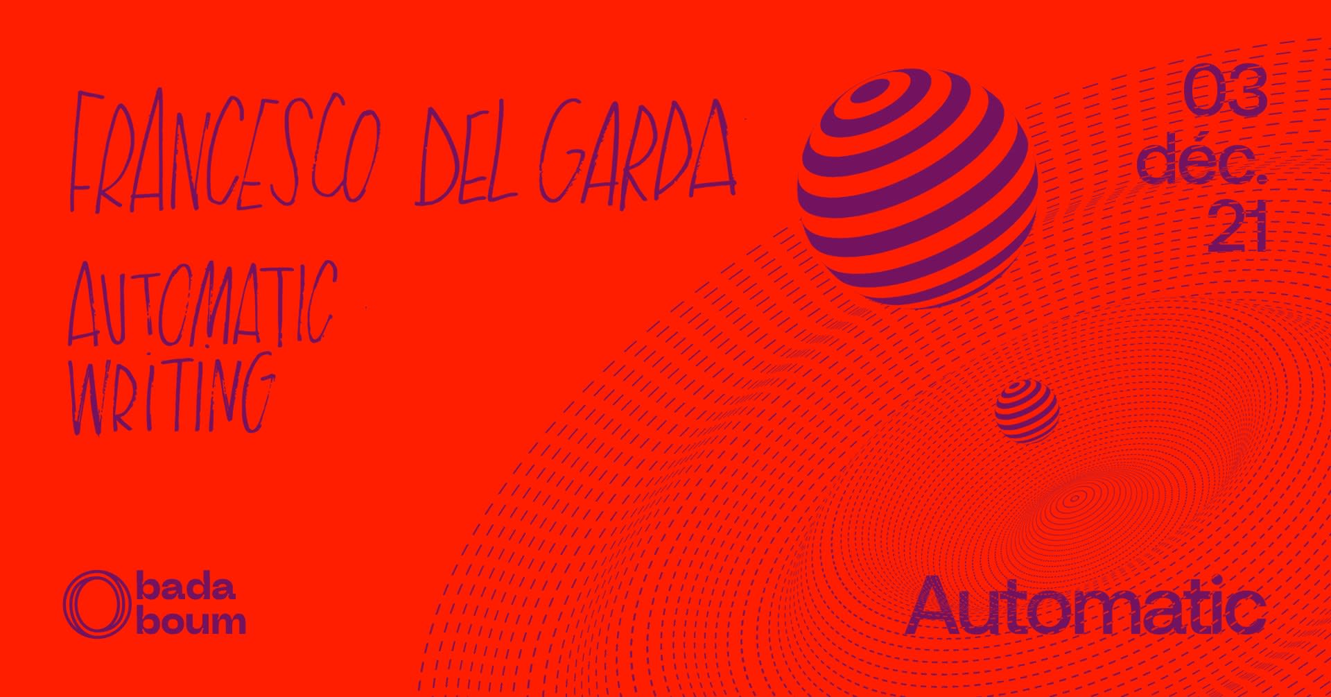 Club - Francesco Del Garda, Automatic Writing Cover