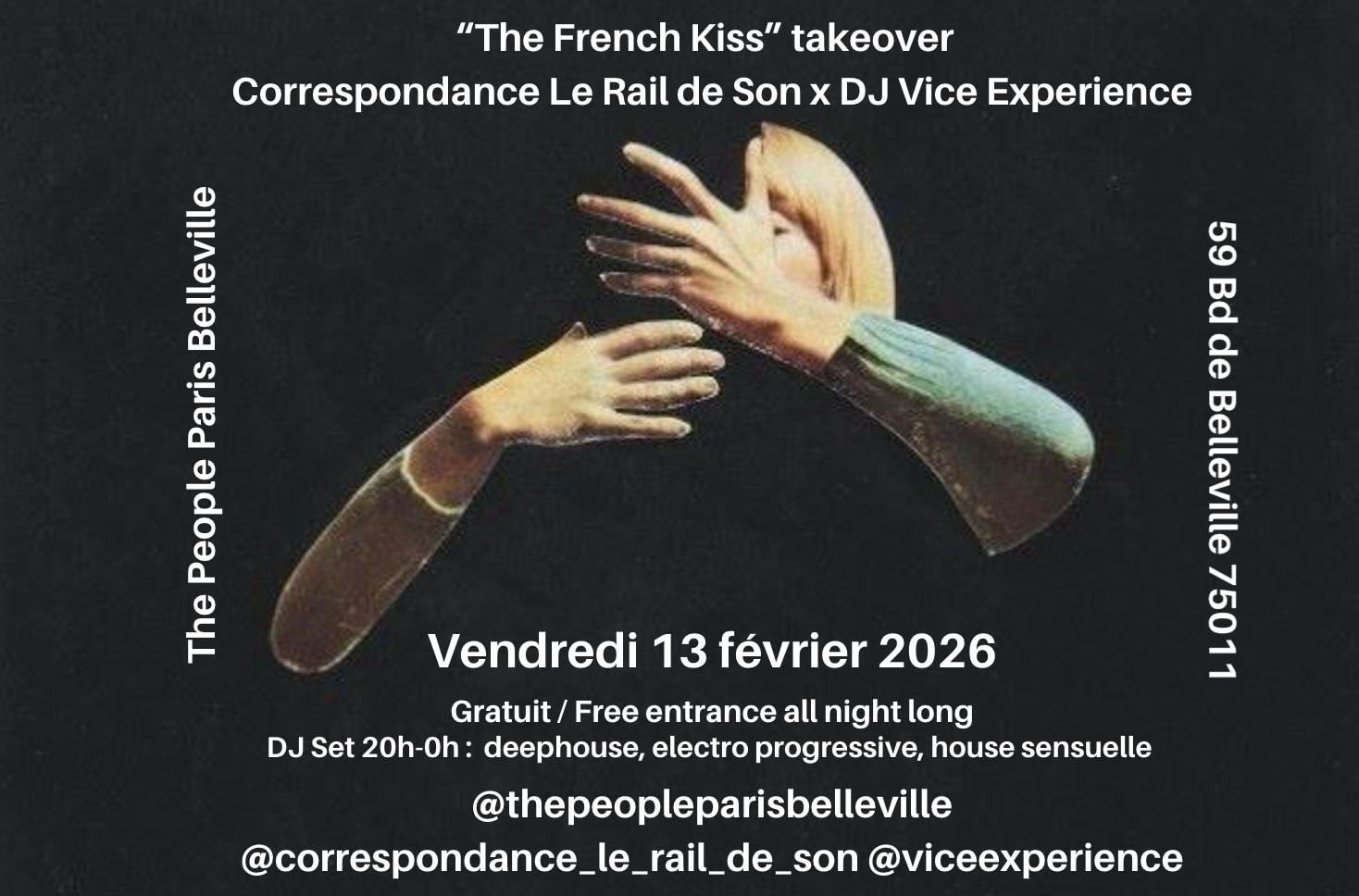 "The French Kiss" Takeover (Vice Experience/Le Rail De Son ) Cover