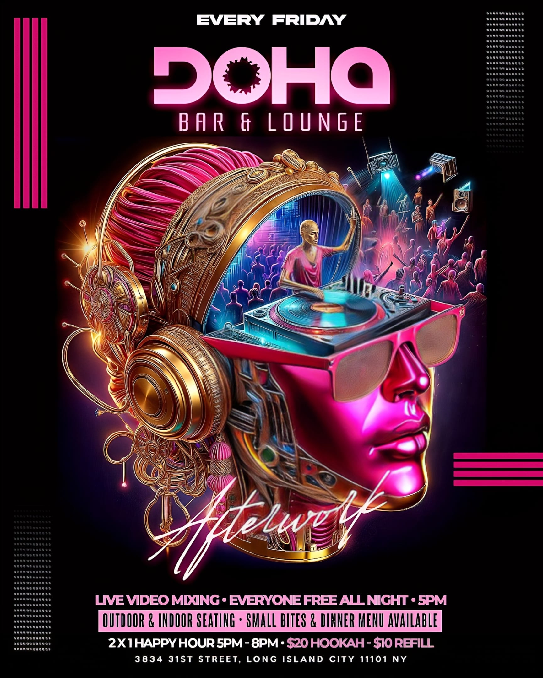 Afterwork Fridays: Unwind & Celebrate At Doha Bar Lounge Cover