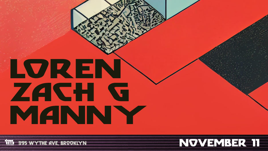 Loren, Zach G, Manny Cover