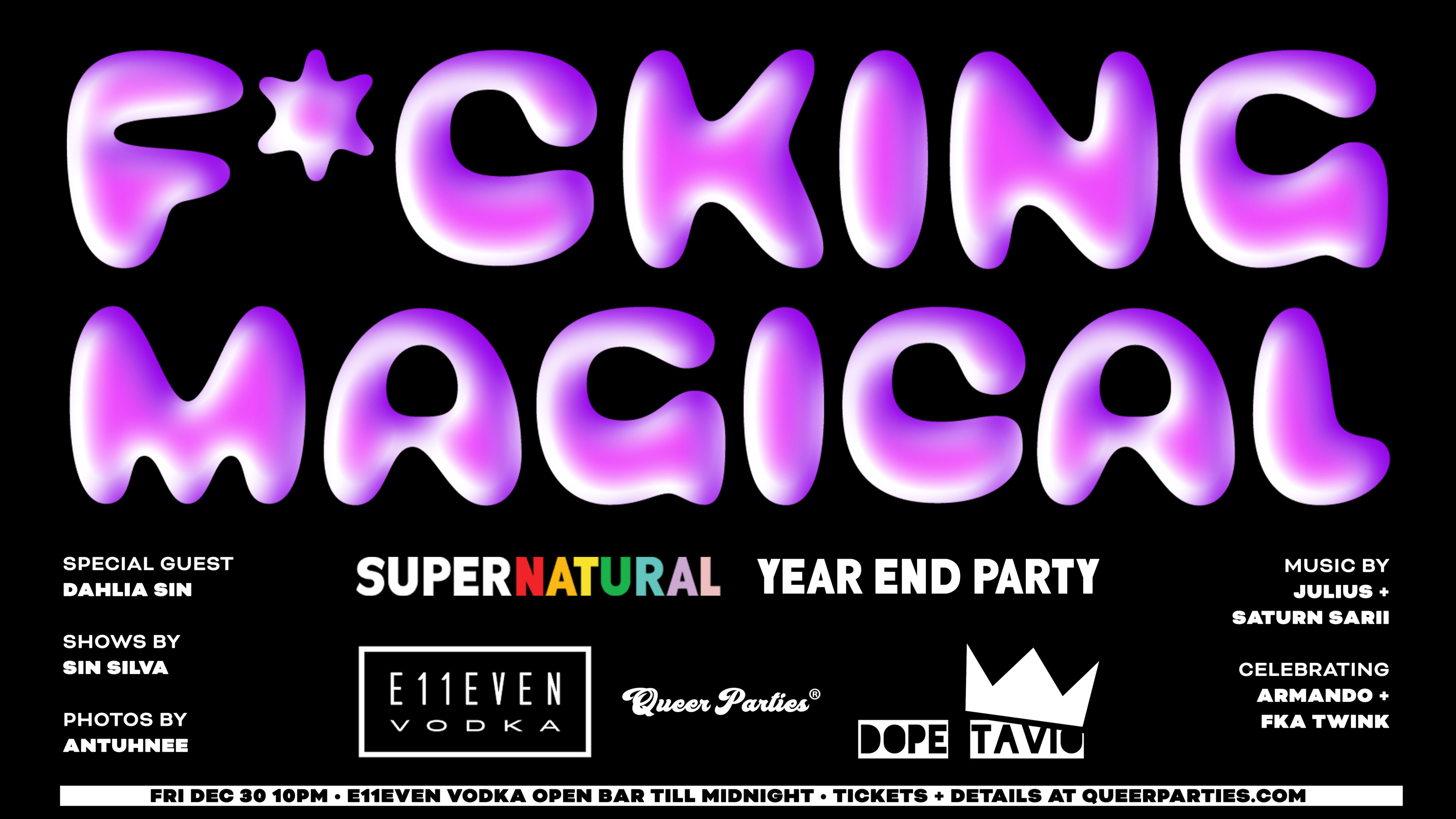 Fucking Magical - Year End Party Cover
