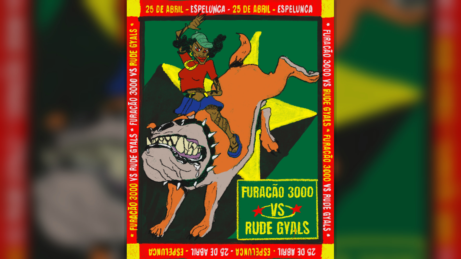 Furacão 3000 Vs Rude Gyals Nessa Espelunca Cover