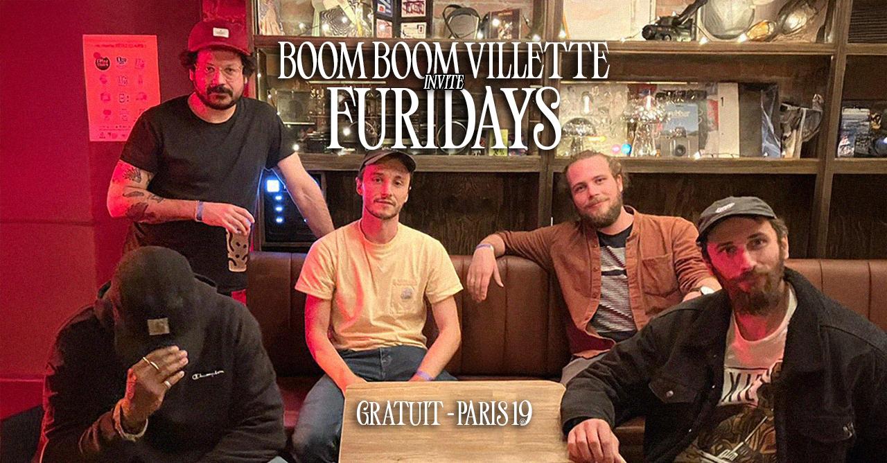 Boom Boom Villette Invite : "Furidays" Cover