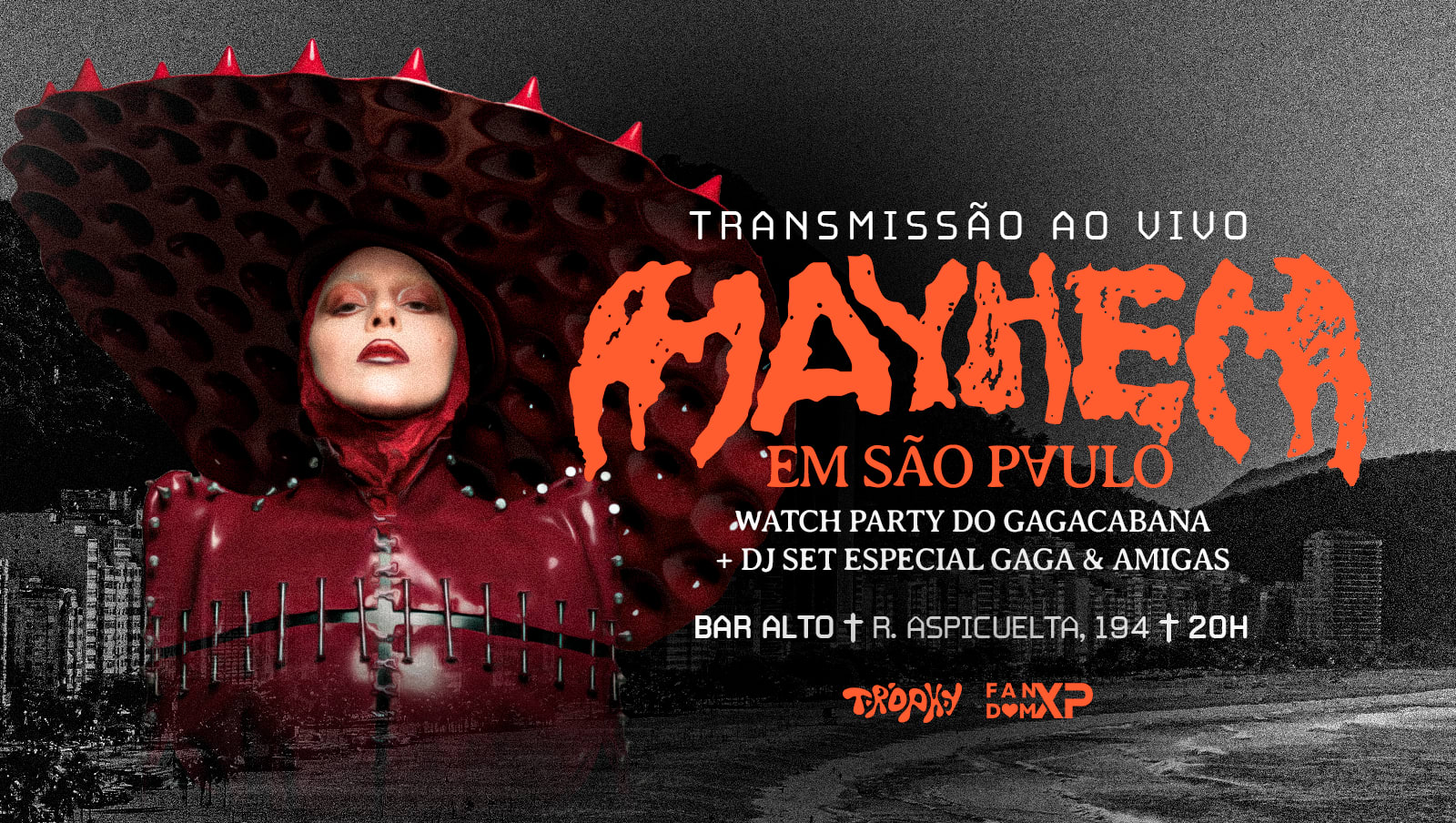 Club Mayhem @ Sp: Watchparty Gagacabana [03.05] Cover