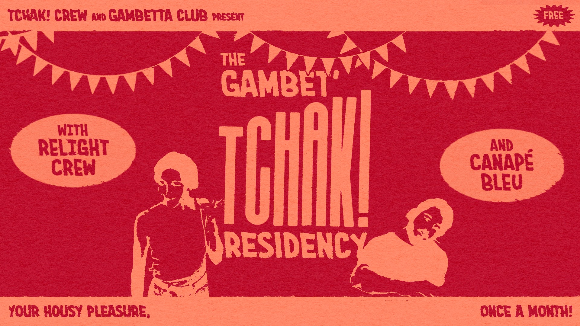 Gambet’Tchak! W/ Relight & Canapé Bleu Cover