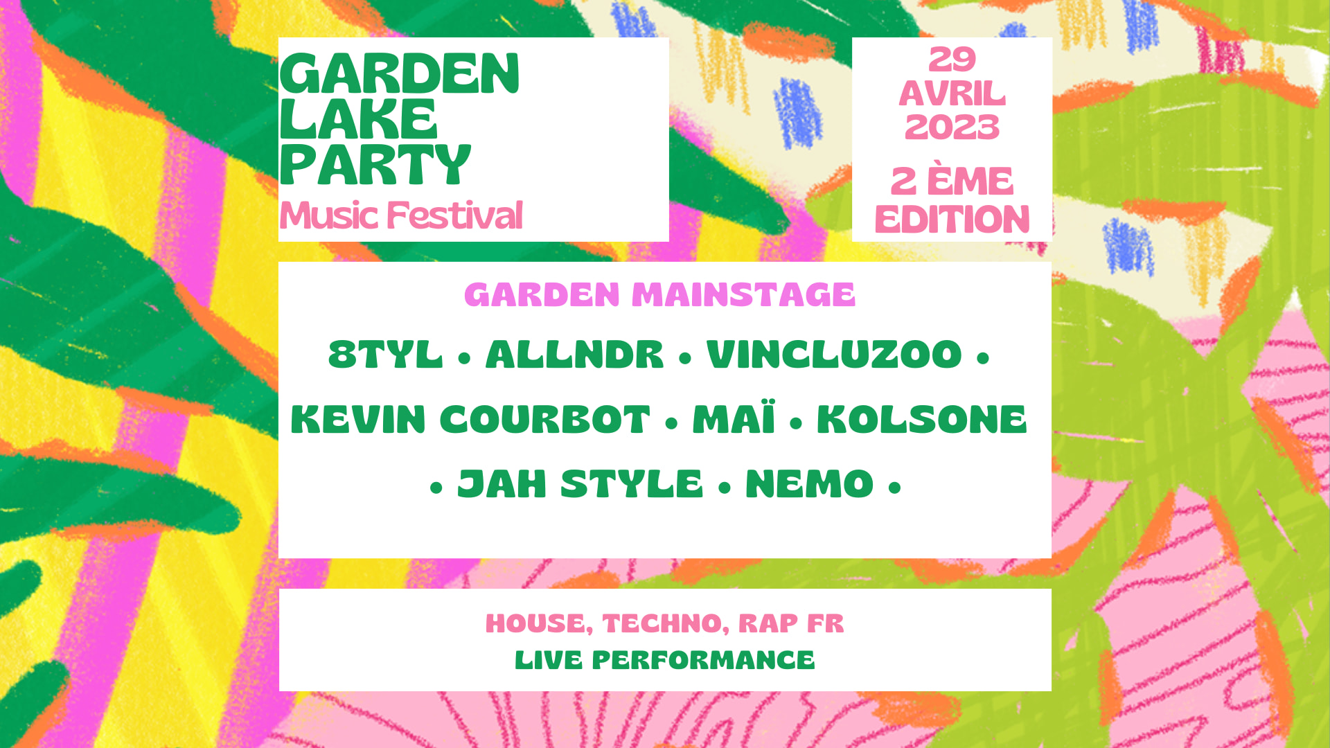 Garden Lake Party - Edition 2 Cover