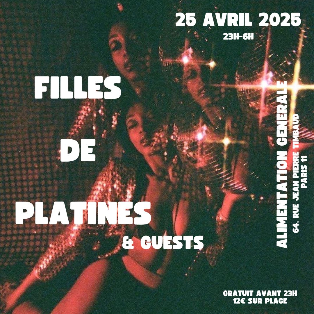 Filles De Platines 25.04 Cover