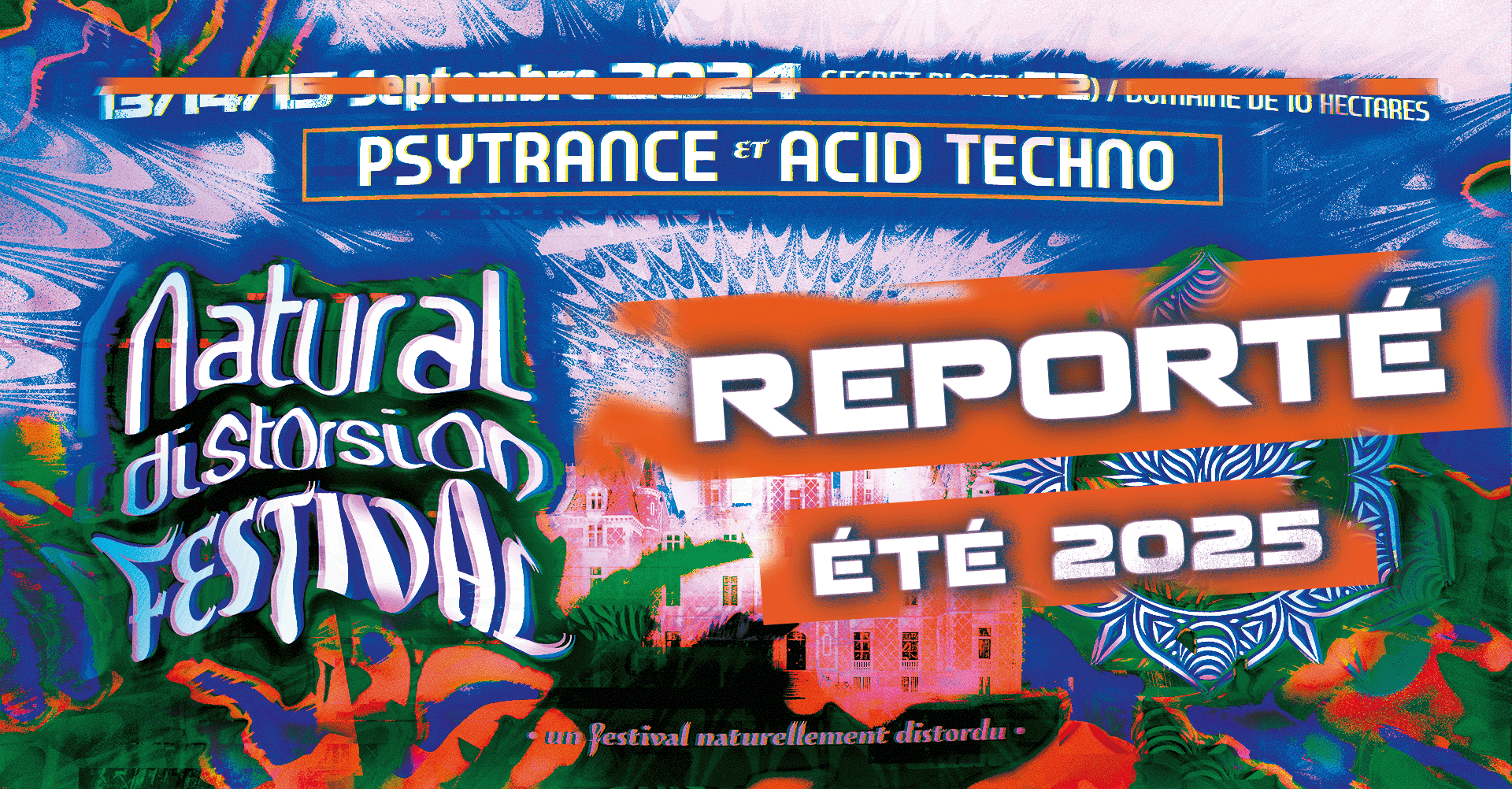 Reporté A Saison 2025 Natural Distorsion Festival Cover