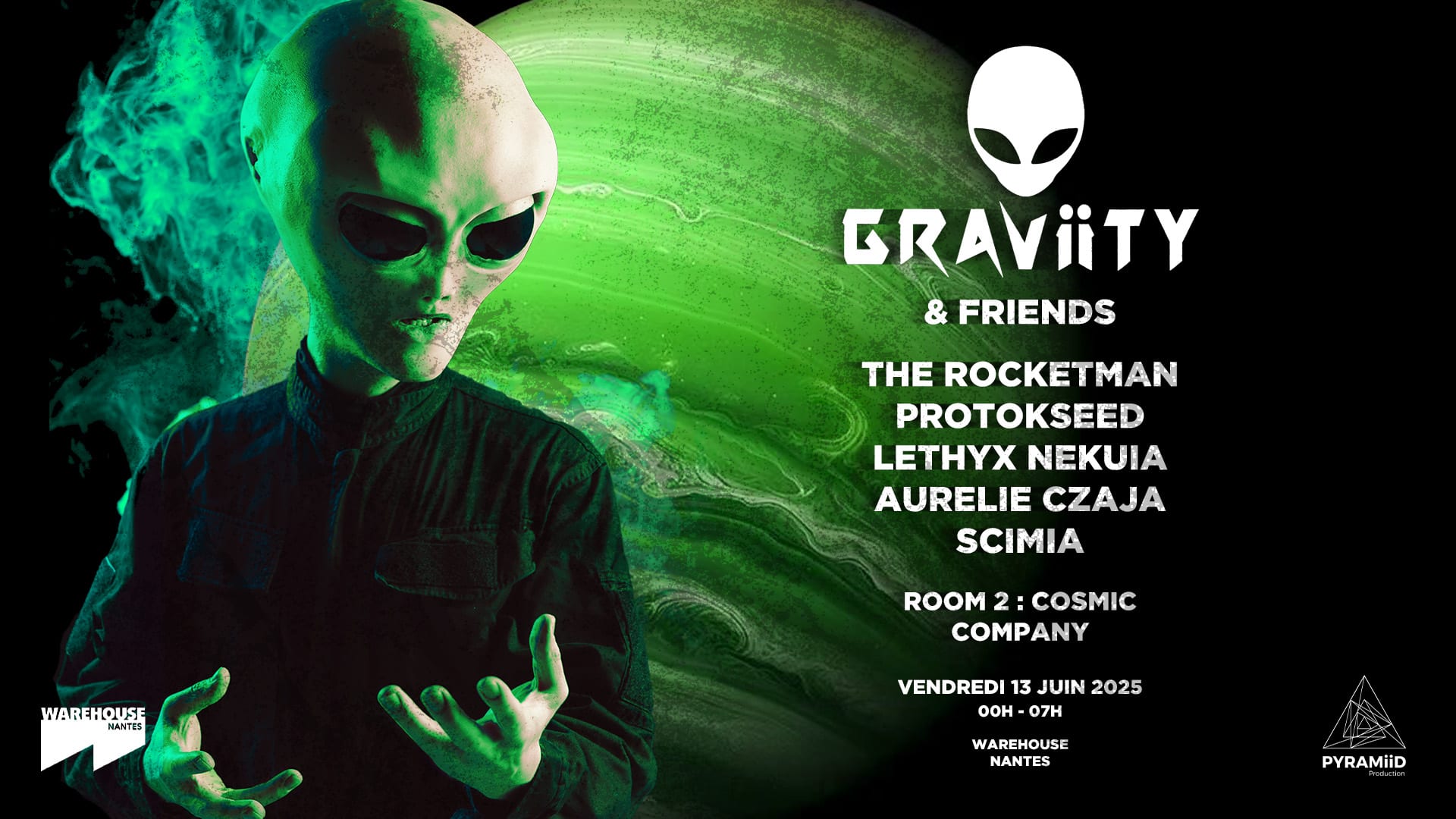 Graviity & Friends W/ Protokseed, The Rocketman & More Cover