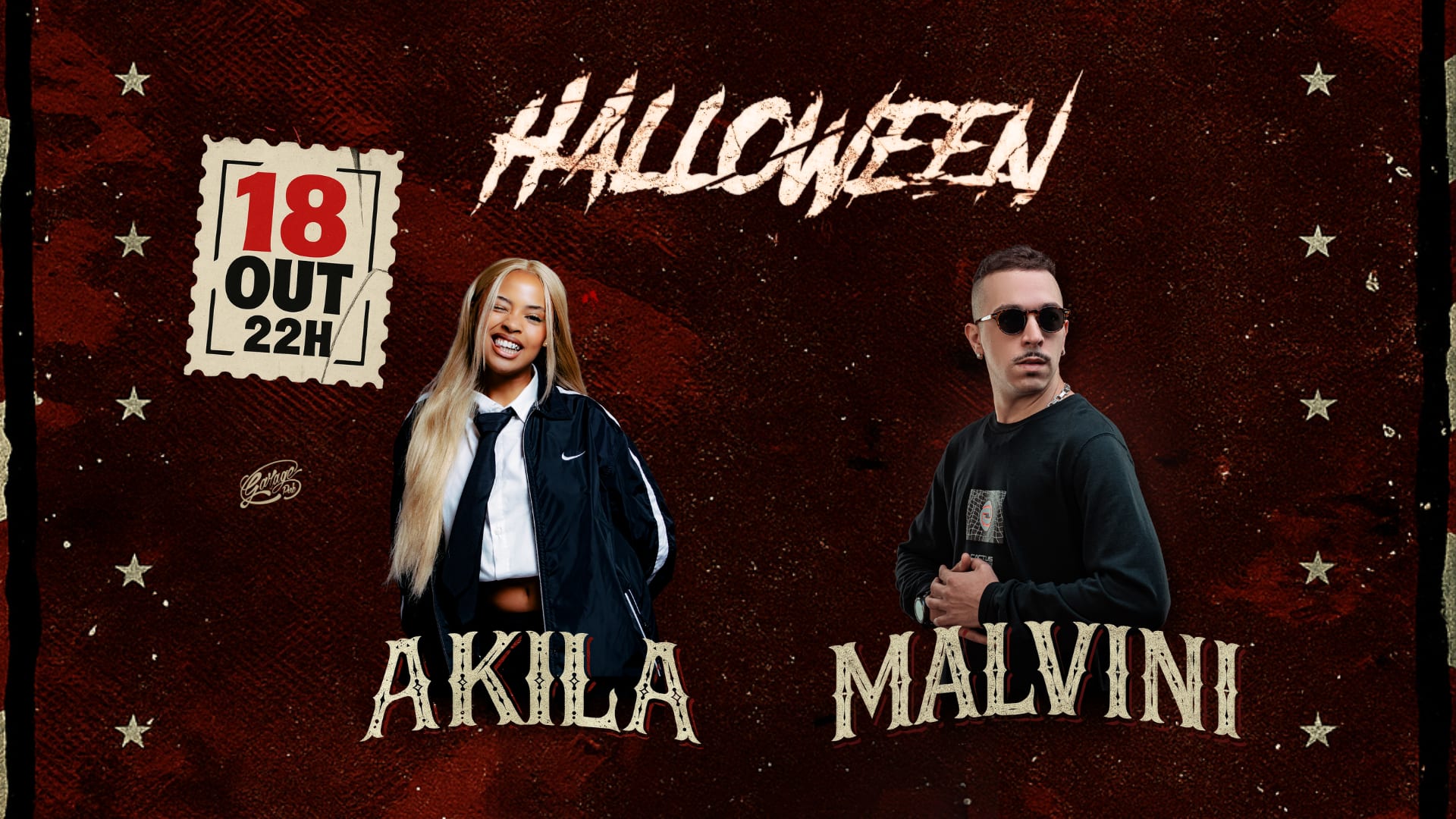 Halloween - Garage Pub Cover