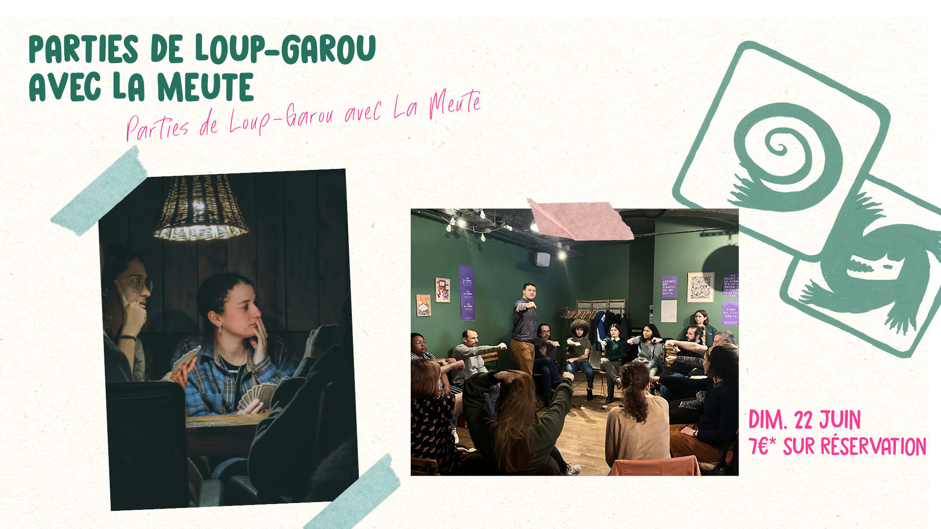Parties De Loup-Garou Avec La Meute #6 Cover