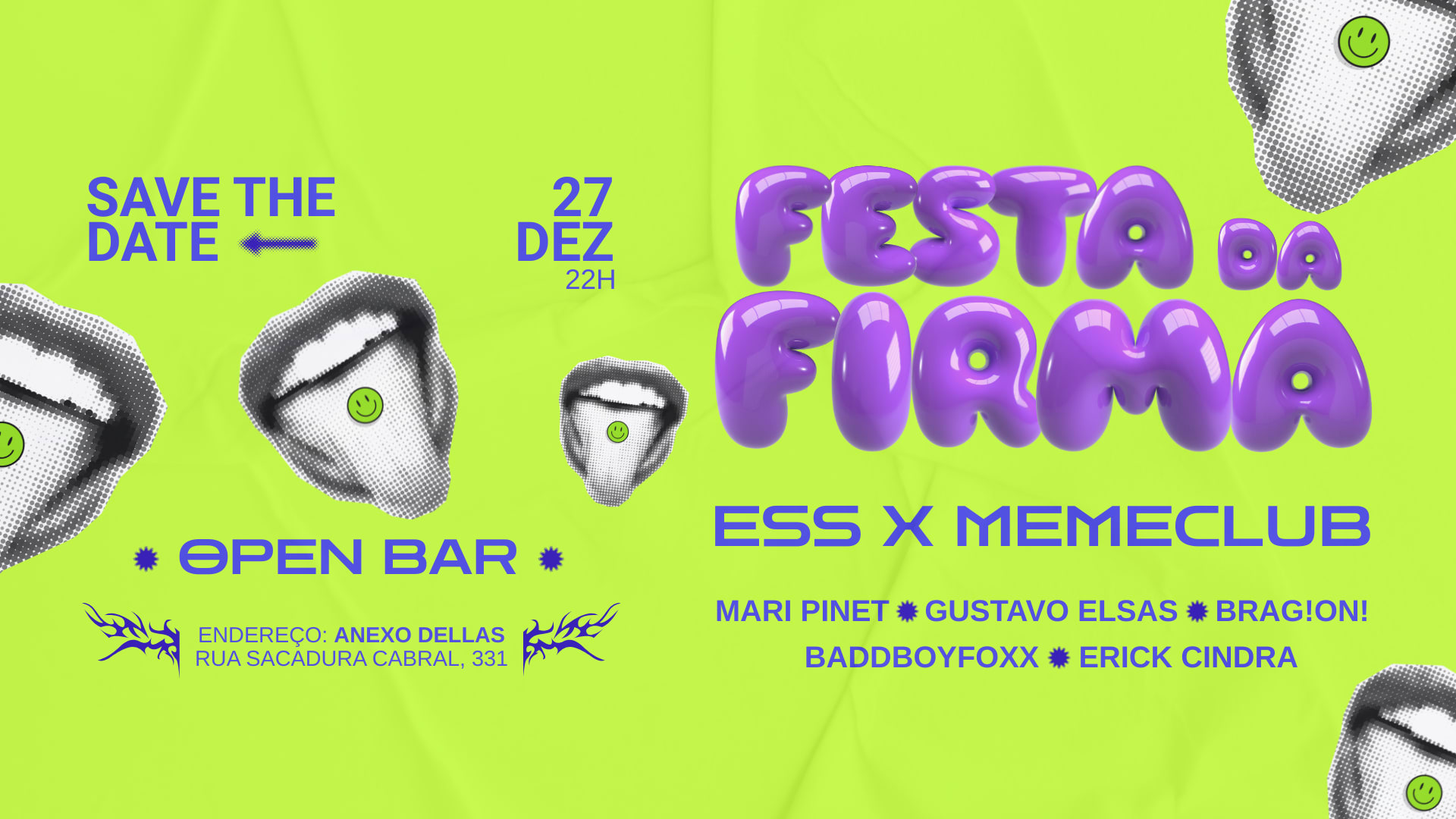 Festa Da Firma: Memeclub X Ecosomsystema Cover