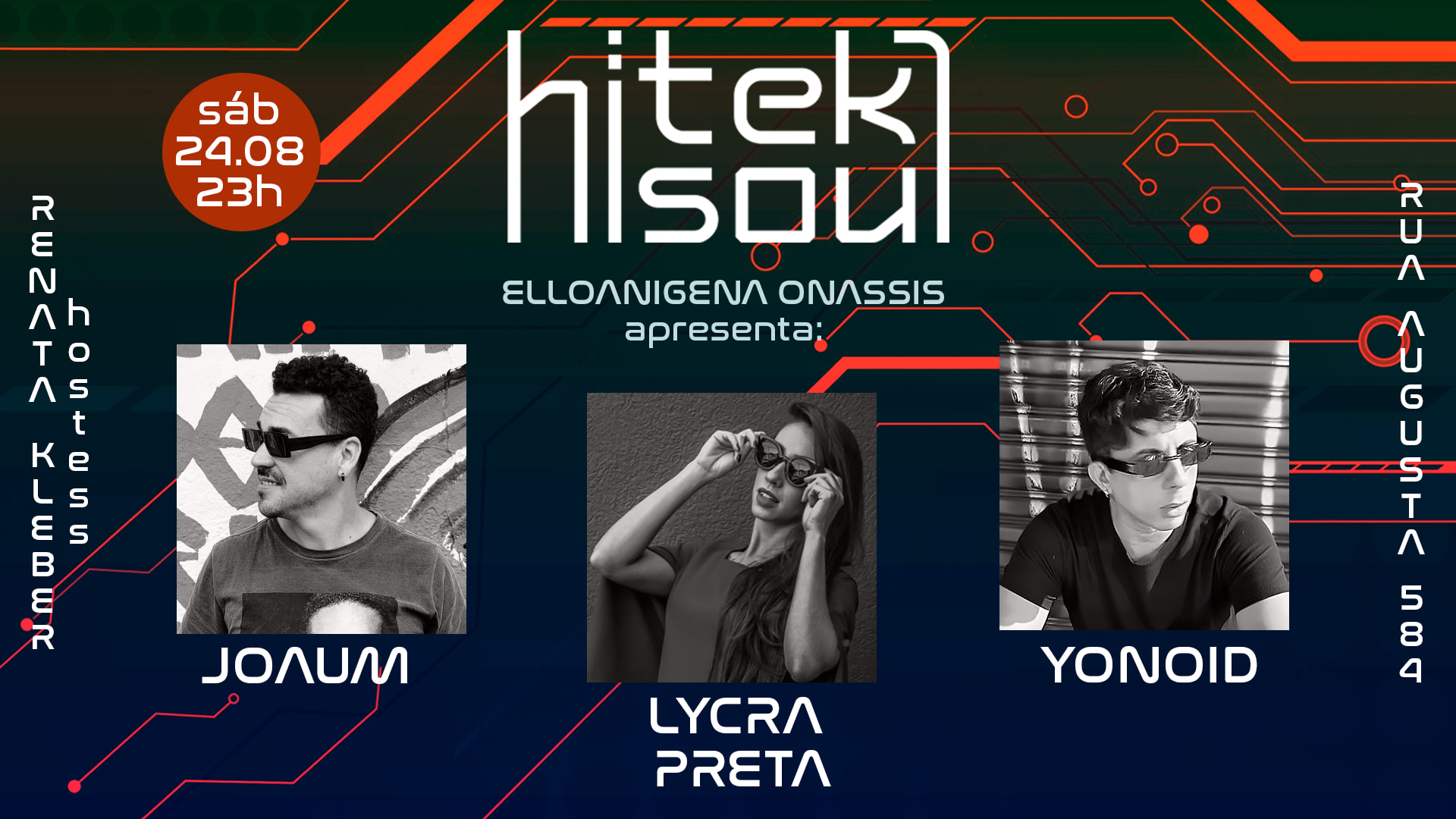 Hiteksoul Com Lycra Preta, Yonoid E Joaum Cover