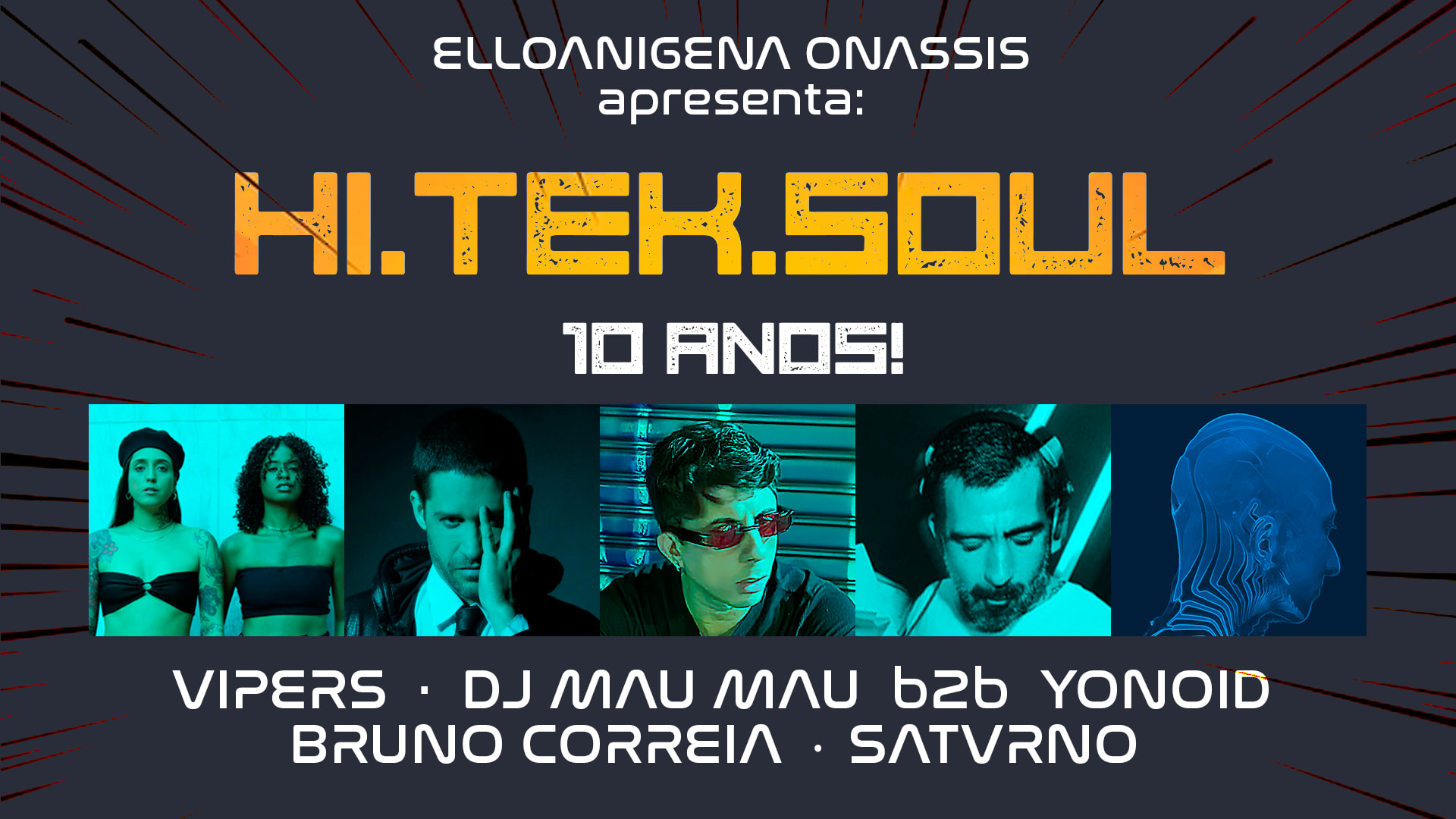 Hiteksoul 10 Anos! Cover