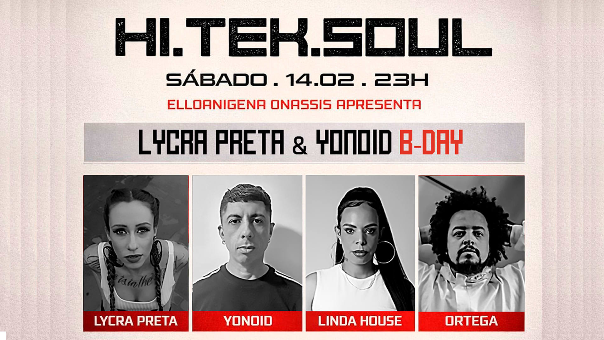 Hiteksoul Carnaval - Lycra Preta & Yonoid B-Day Cover