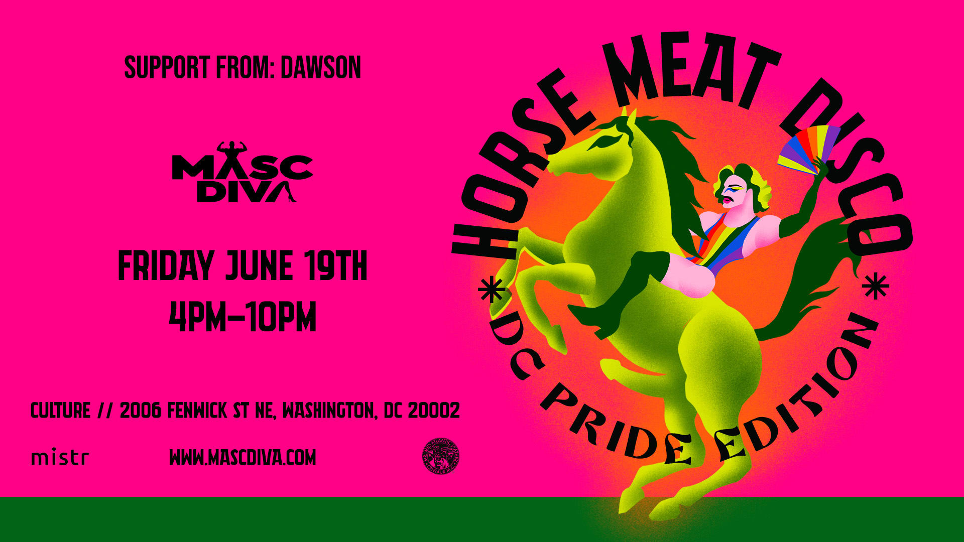 Horse Meat Disco: DC Pride Edition Cover