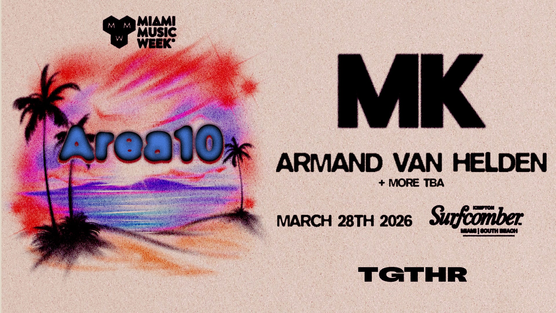 Mk Presents Area 10 Pool Party Cover