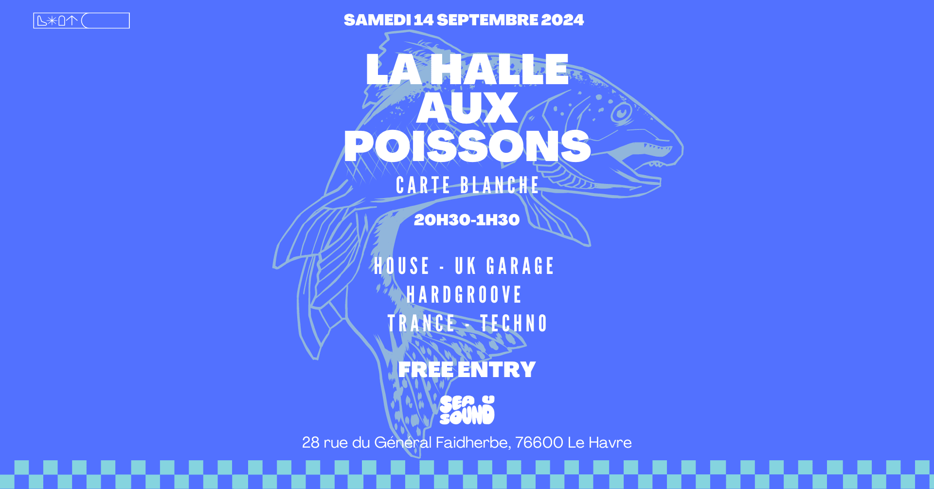 Carte Blanche 𓆝 Sea U Sound X La Halle Aux Poissons Cover