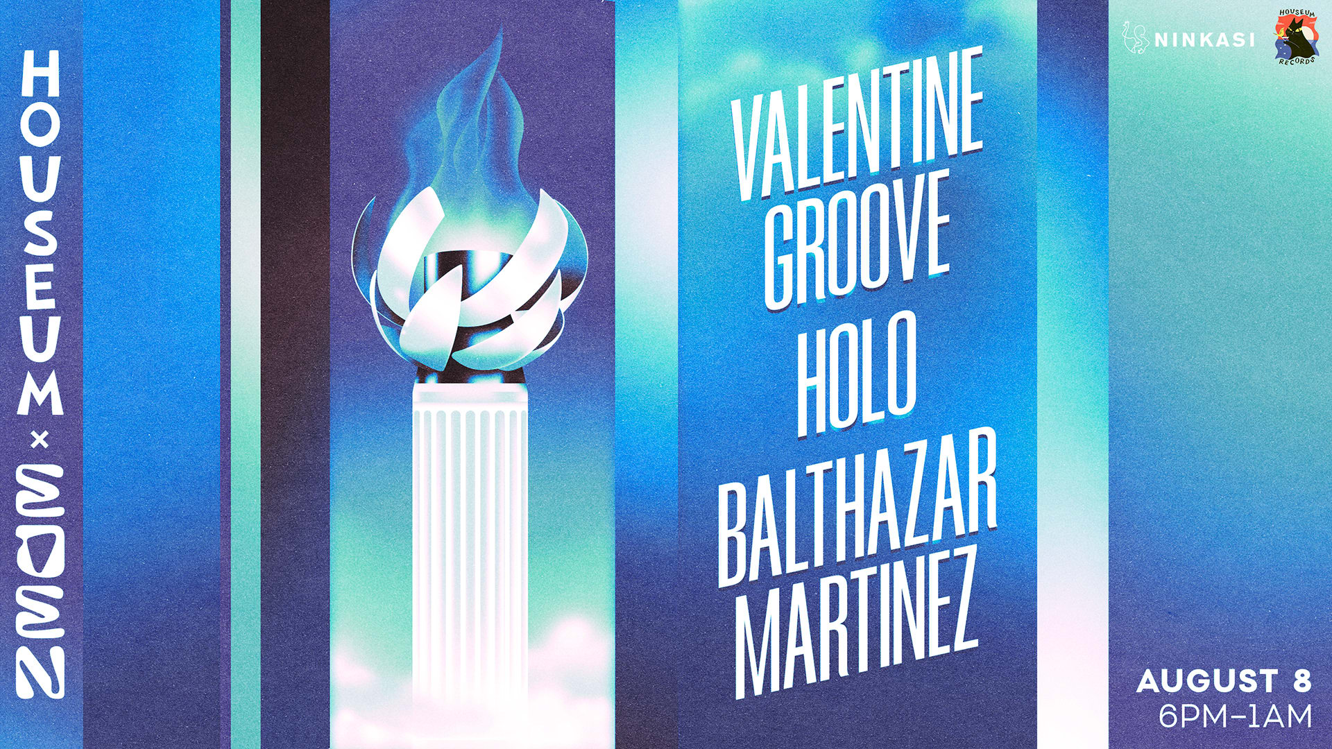 Open Air – Houseum X Eden : Holo, Balthazar Martinez Cover
