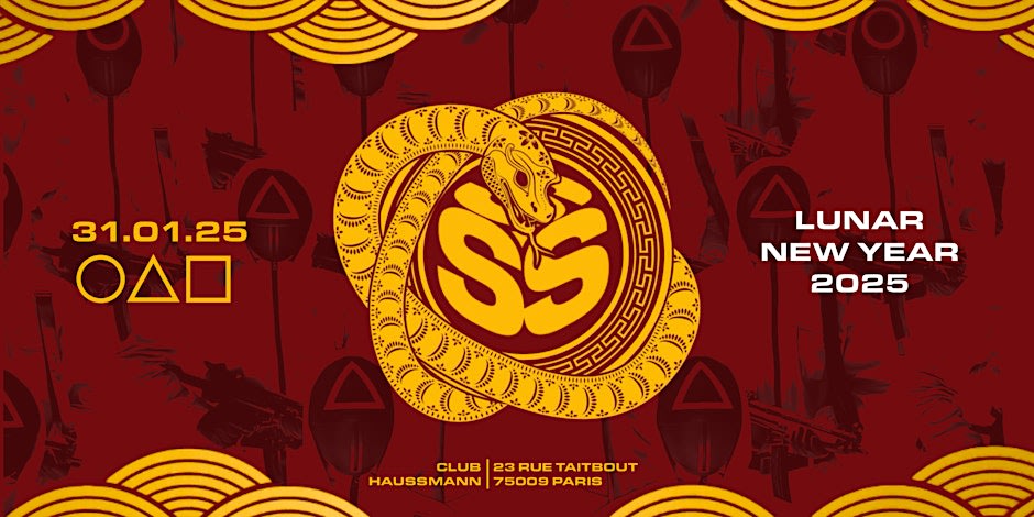 Shindeiru Lunar New Year X Club Haussmann - 31.01 Cover
