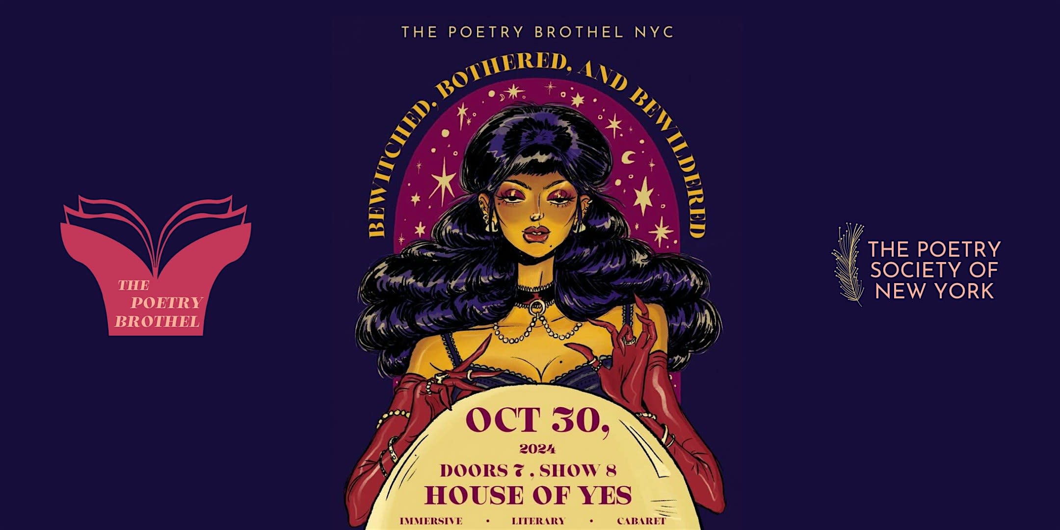 The Poetry Brothel Nyc: Bewitched, Bothered, And Bewildered Cover