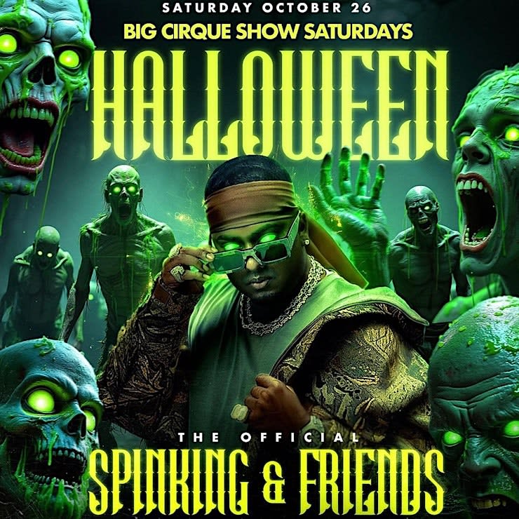 Dj Spinking Birthday At Coco La Reve Halloween Party 2024 Cover