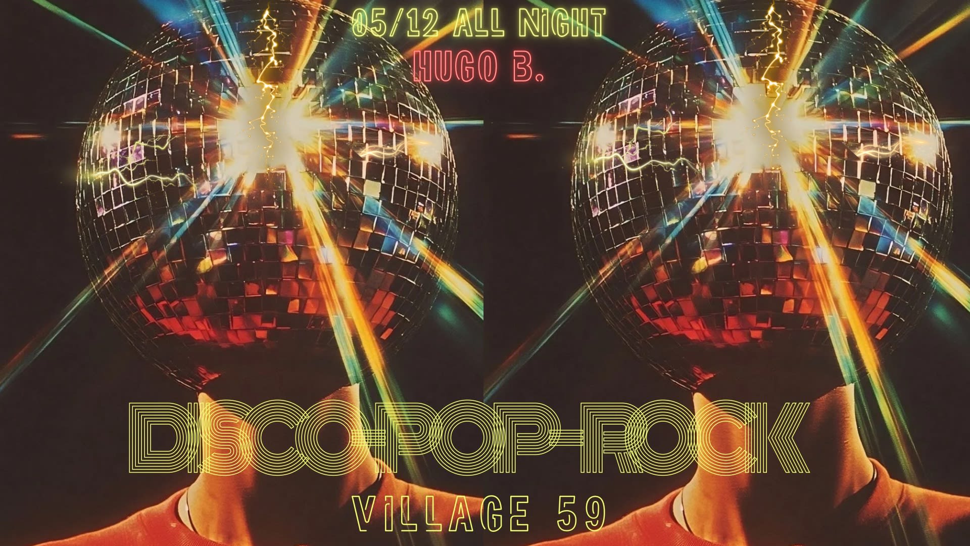 Village 59 - Disco, Pop & Rock Night Cover