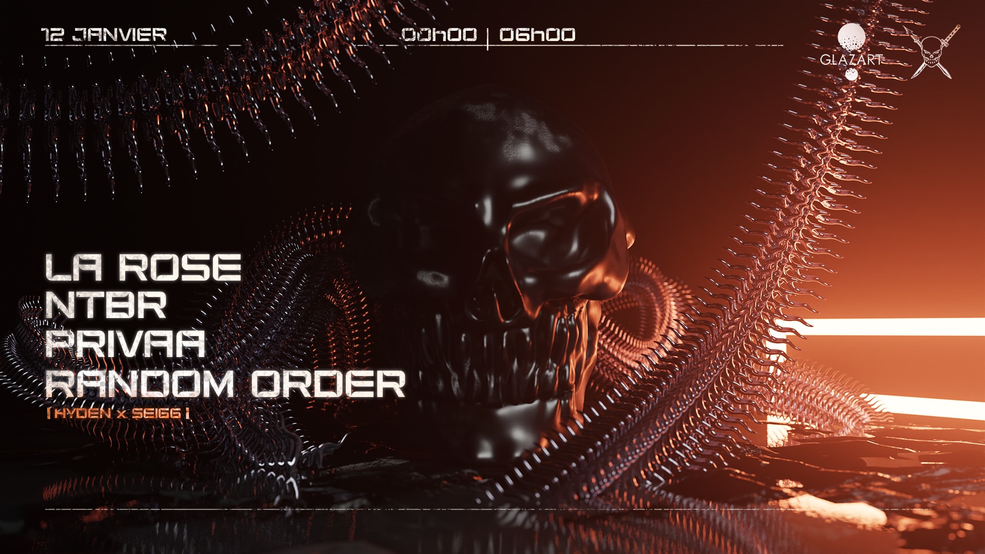 Moshpit Vandals : Ntbr, Random Order, La Rose & Privaa Cover