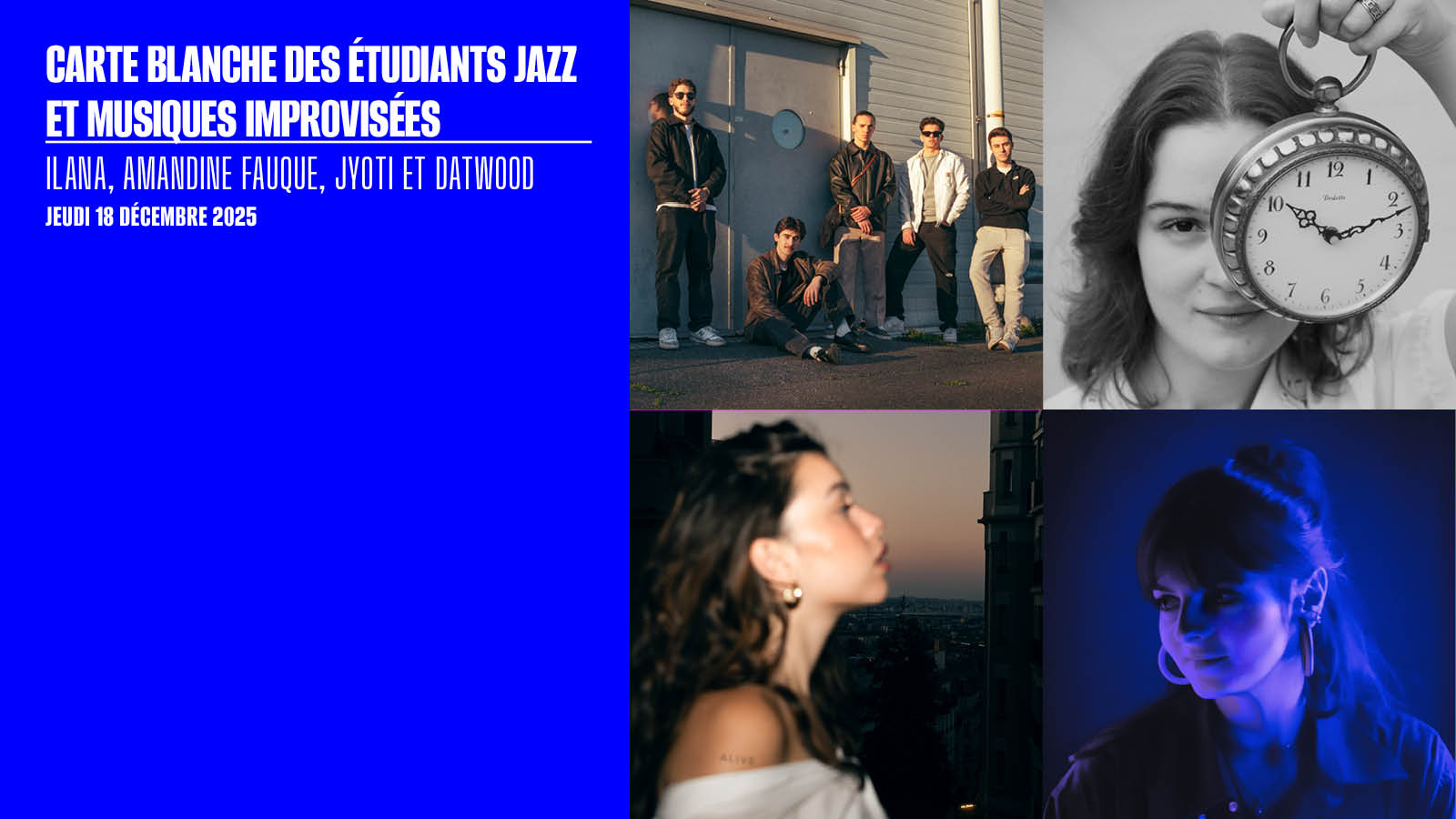 Carte Blanche Aux Étudiants Jazz Et Musiques Improvisées Cover