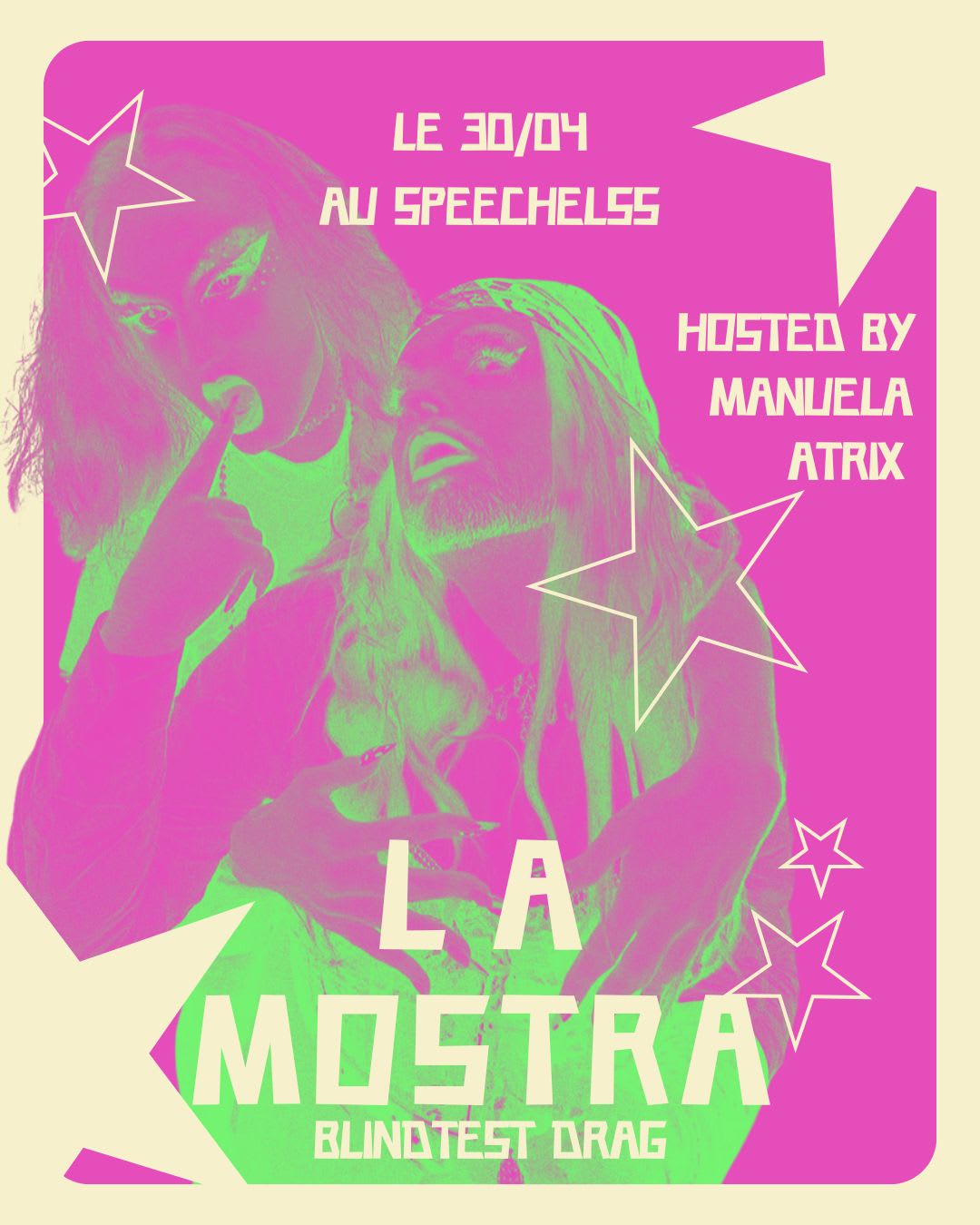 La Mostra - Blindtest Drag Cover