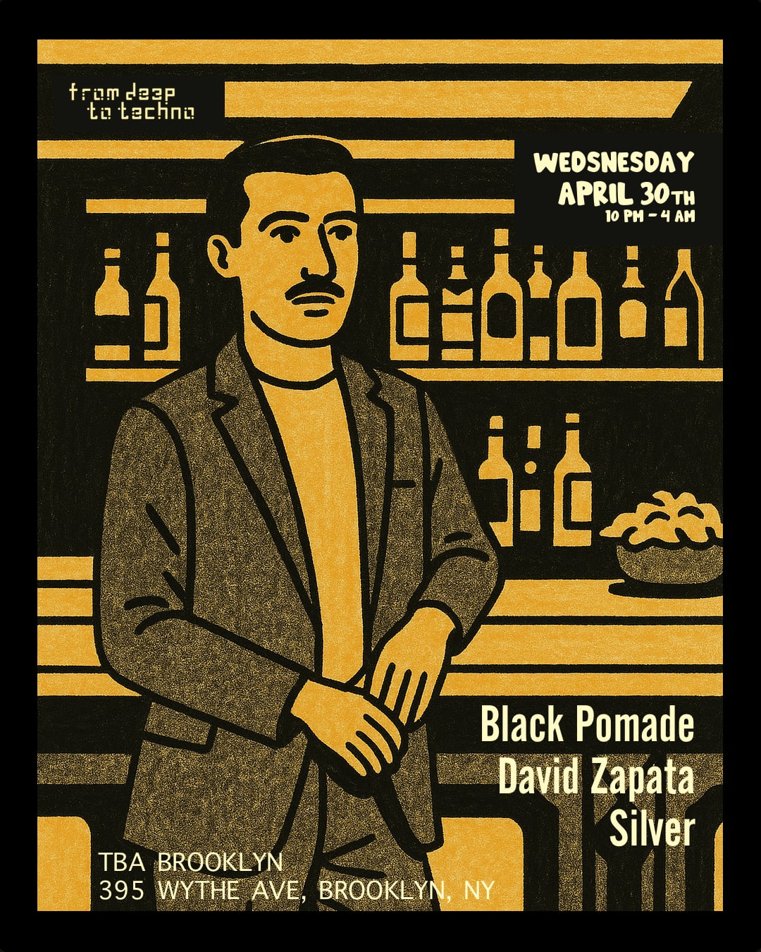 Fddt: Black Pomade, David Zapata, Silver Cover