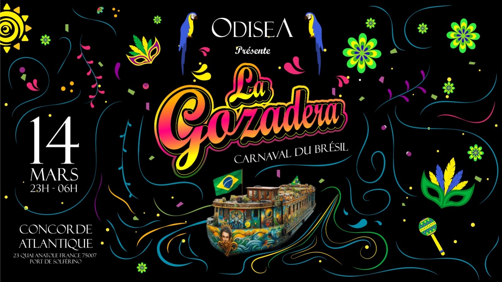 La Gozadera - Carnaval Du Brésil Cover