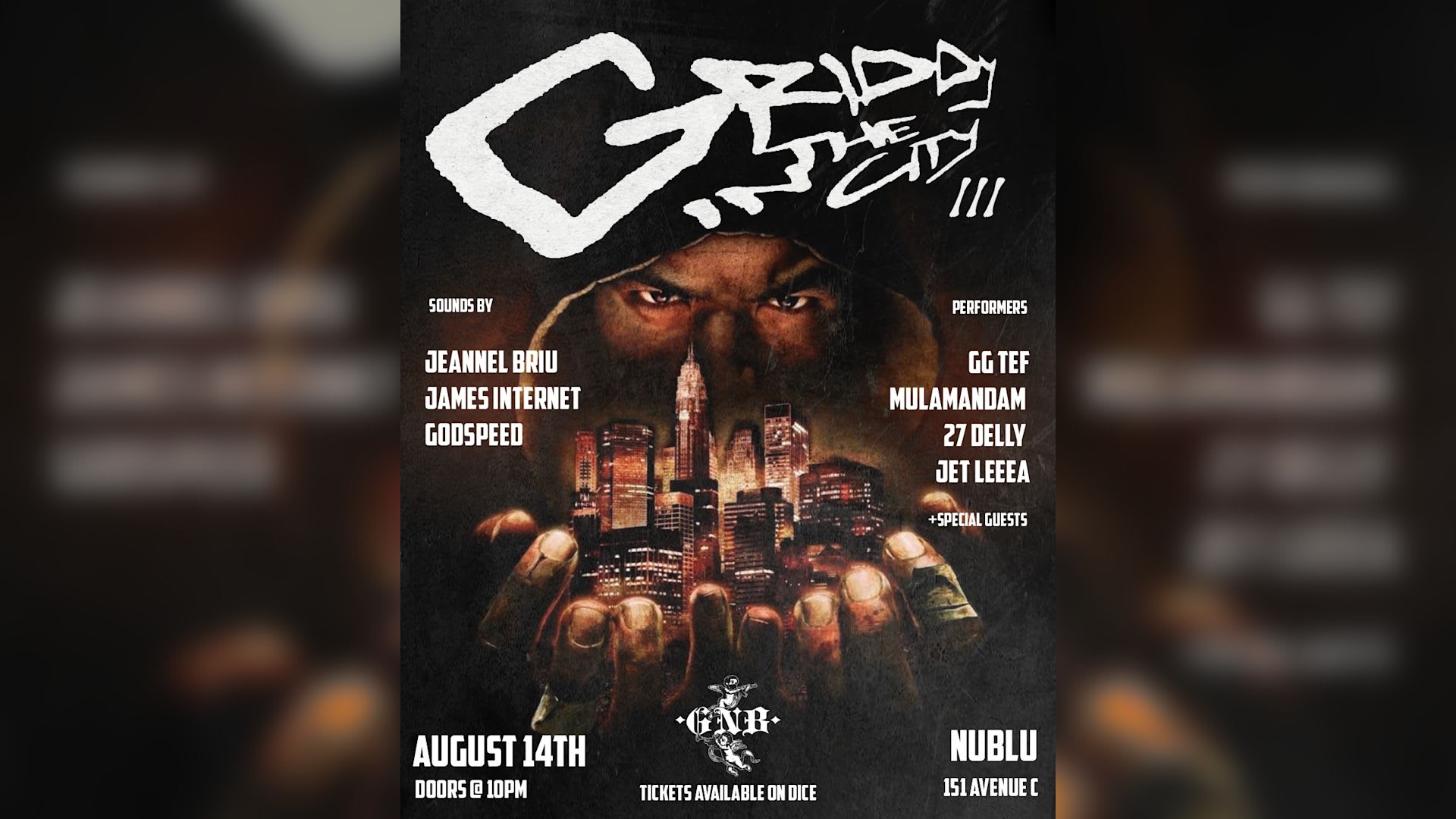 Griddy In The City III Cover