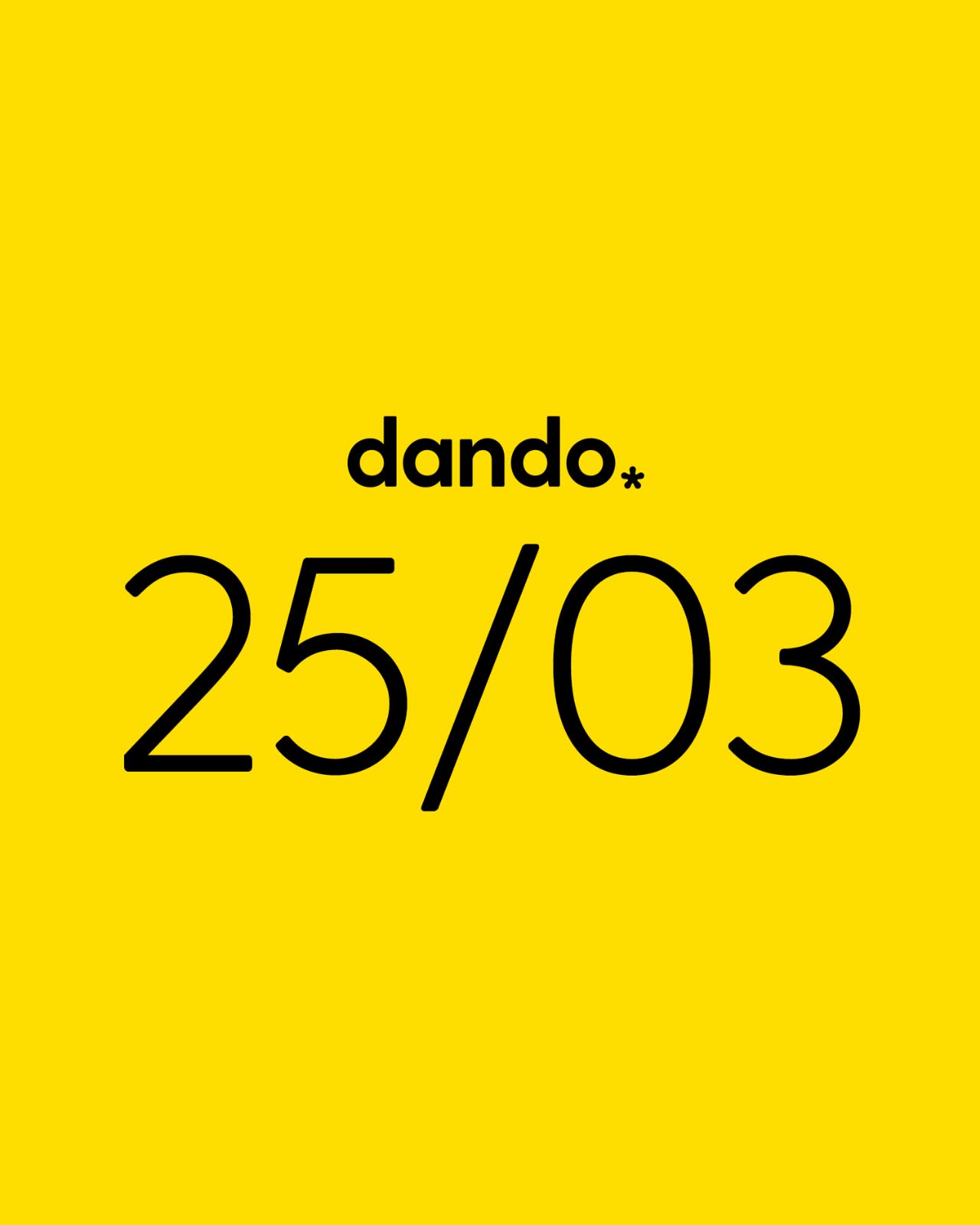 Dando 25/03 Cover