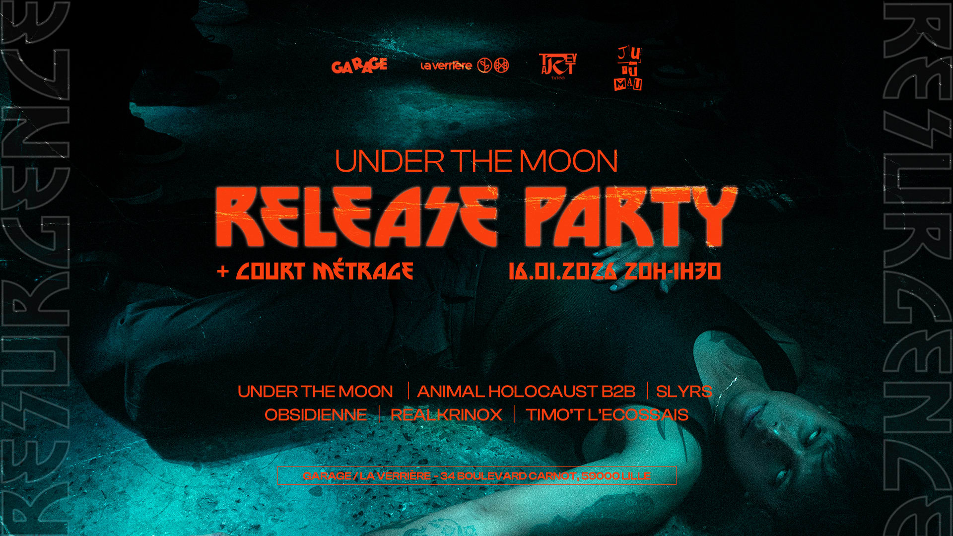 Under The Moon Release Party Cover