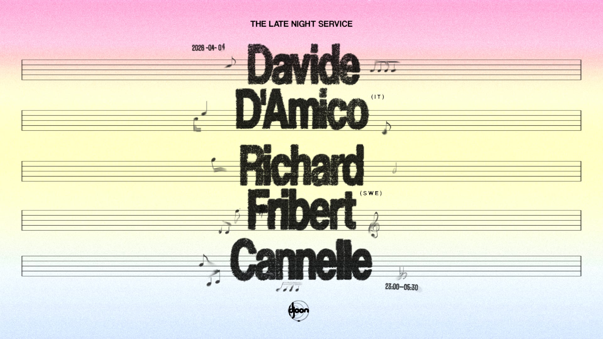 The Late Night Service Cover