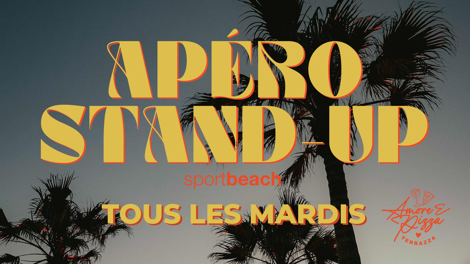 Mardi 27 Août - Apero Stand Up 19h Cover