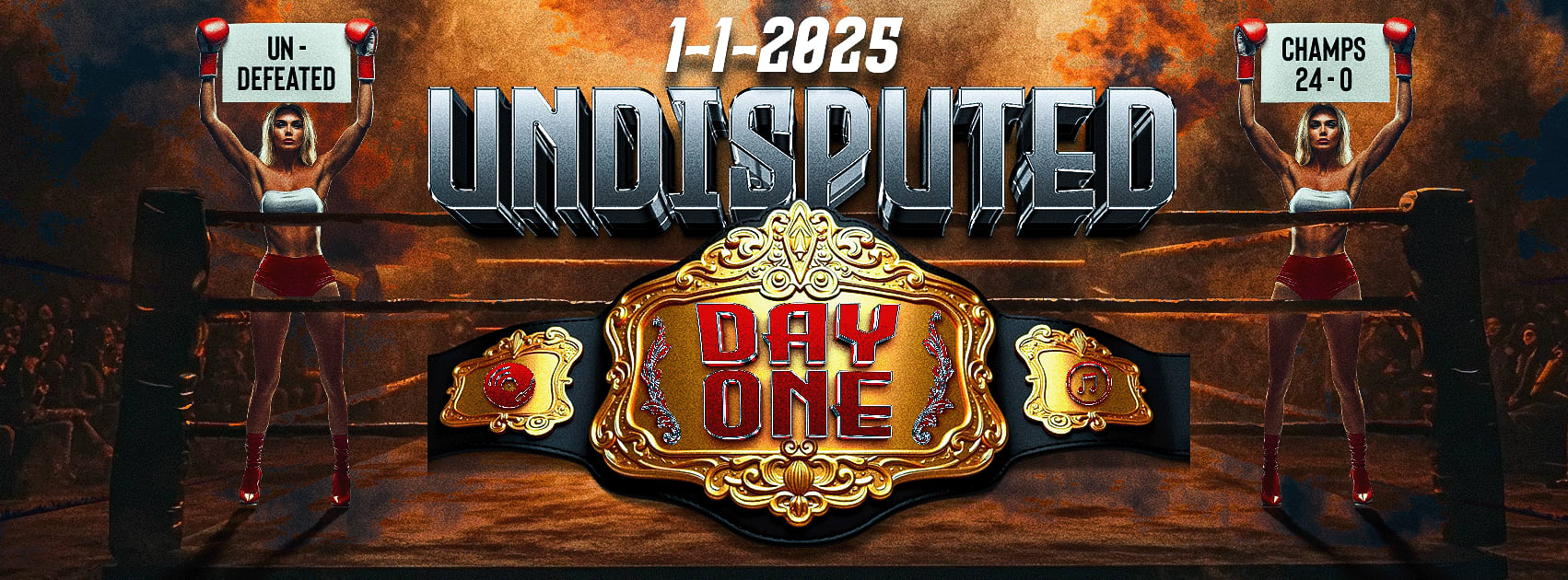 Day One: Undisputed -- New Years Day Cover