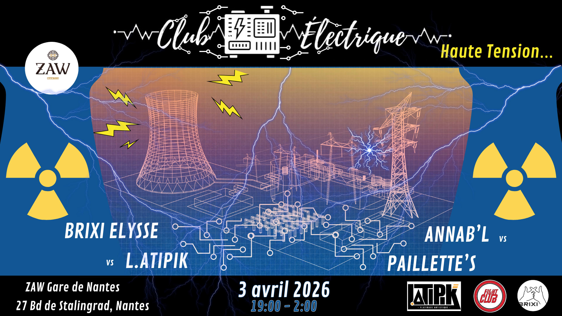 Club Electrique : Haute Tension Cover