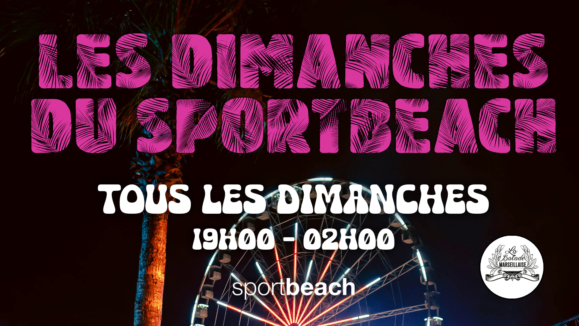 Dimanche 21 Juillet 2024 - Les Dimanches Du Sportbeach Cover